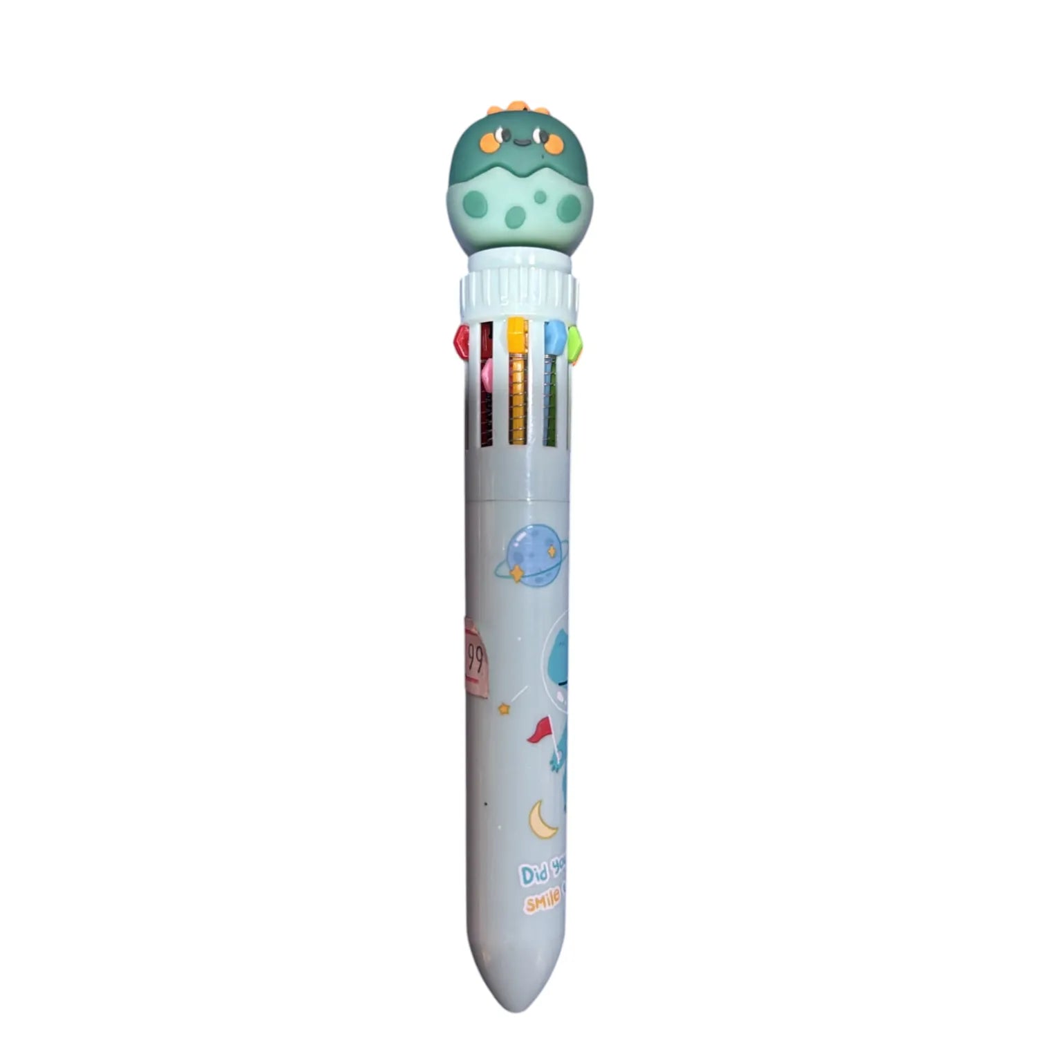Kawaii 10-in-1 Multicolor Ballpoint Shuttle Pen