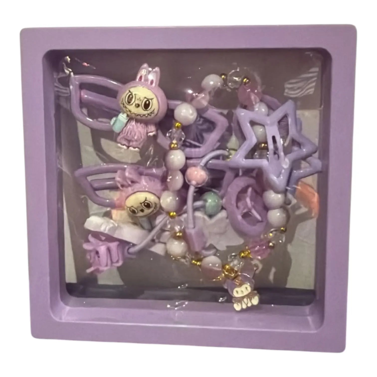Labubu The Monsters Pastel Hair Accessories Set