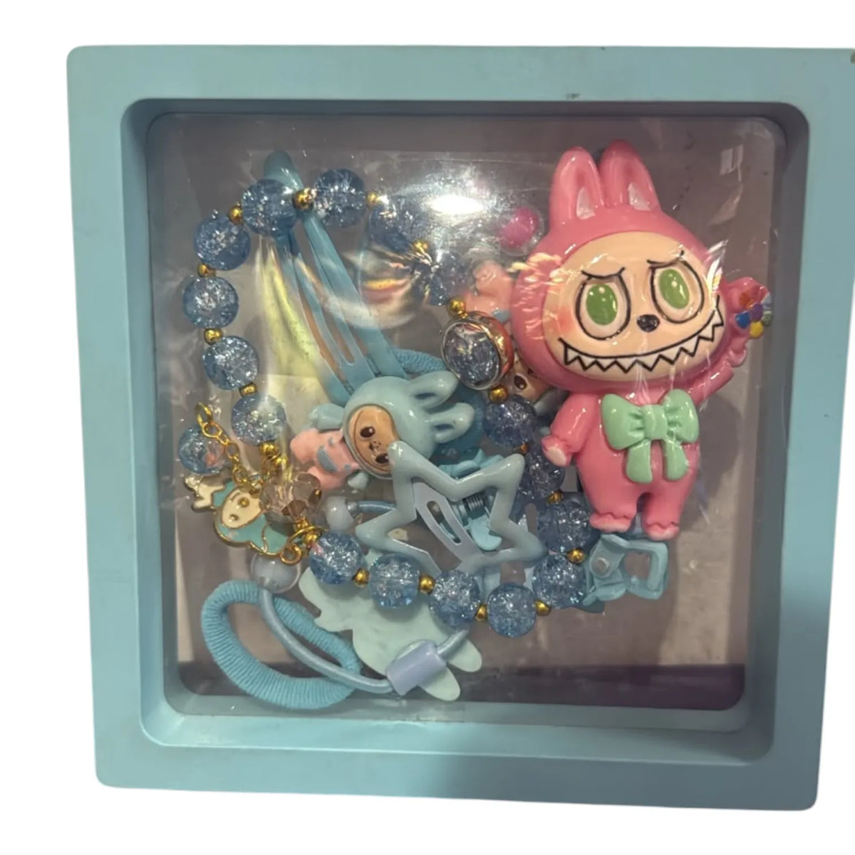 Labubu The Monsters Pastel Hair Accessories Set