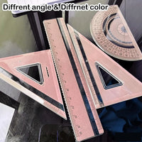 Aurora Color-Changing Geometry Ruler