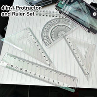 Aurora Color-Changing Geometry Ruler