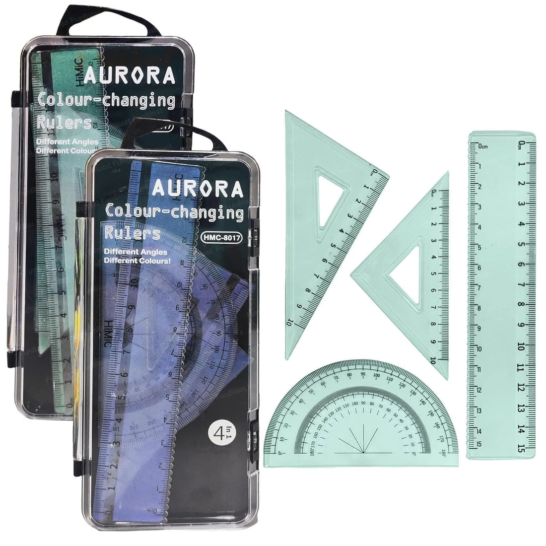 Aurora Color-Changing Geometry Ruler