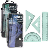 Aurora Color-Changing Geometry Ruler