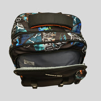 Graffiti Football Multi-Pocket Backpack