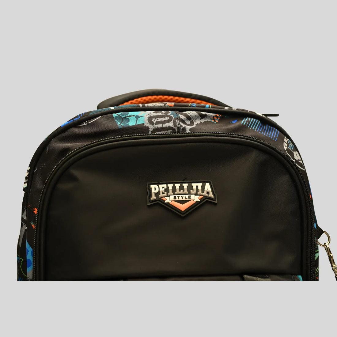 Graffiti Football Multi-Pocket Backpack