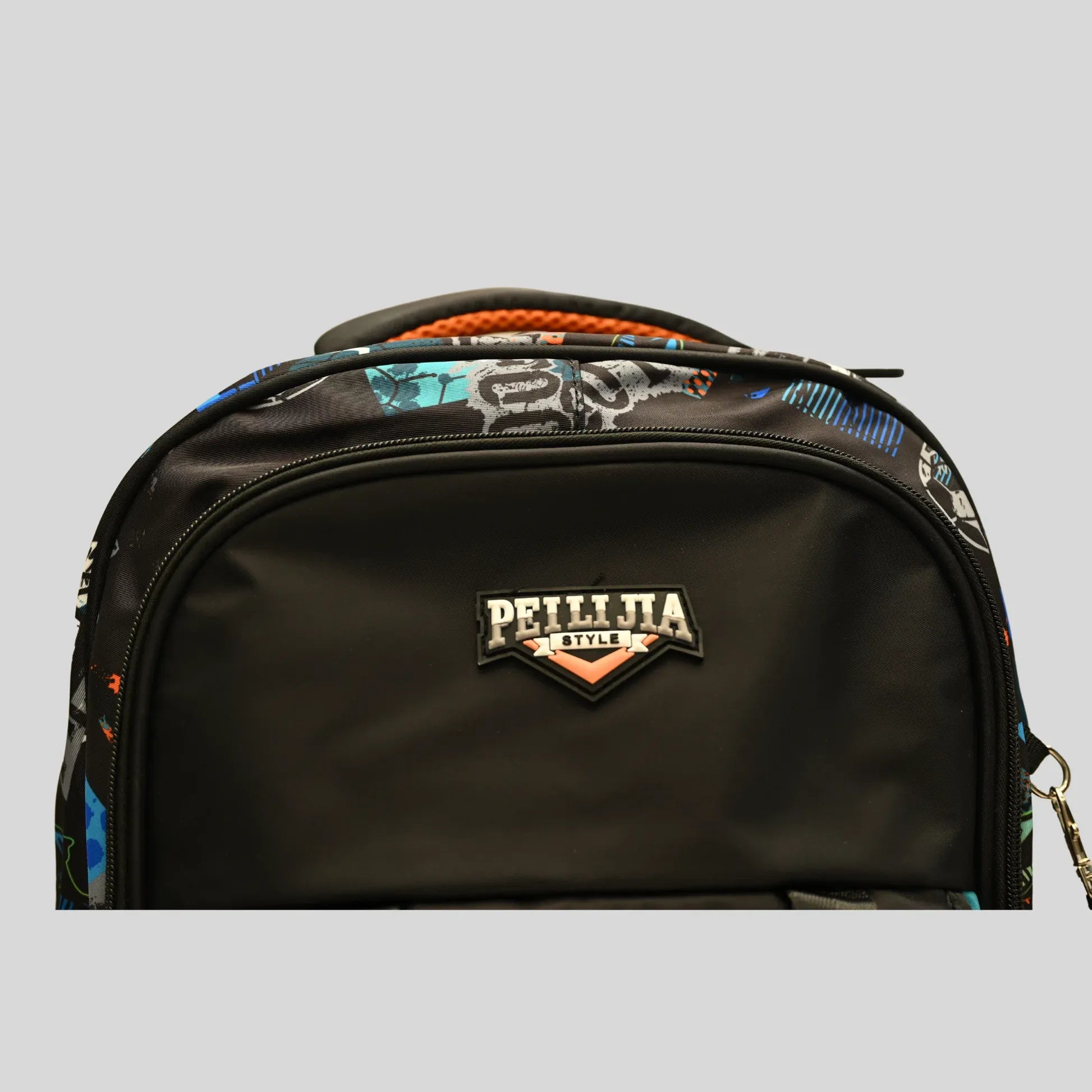 Graffiti Football Multi-Pocket Backpack