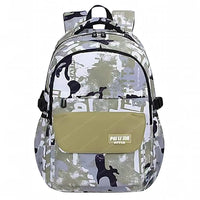 Urban Camo Multi-Pocket Tactical School Backpack