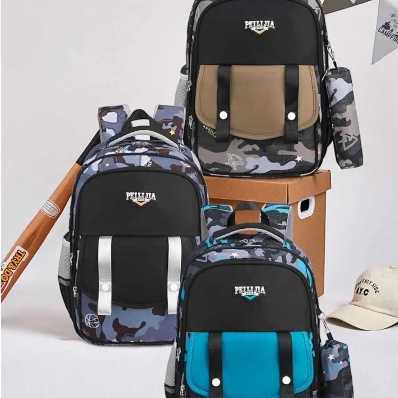 Urban Camo Multi-Pocket Tactical Backpack