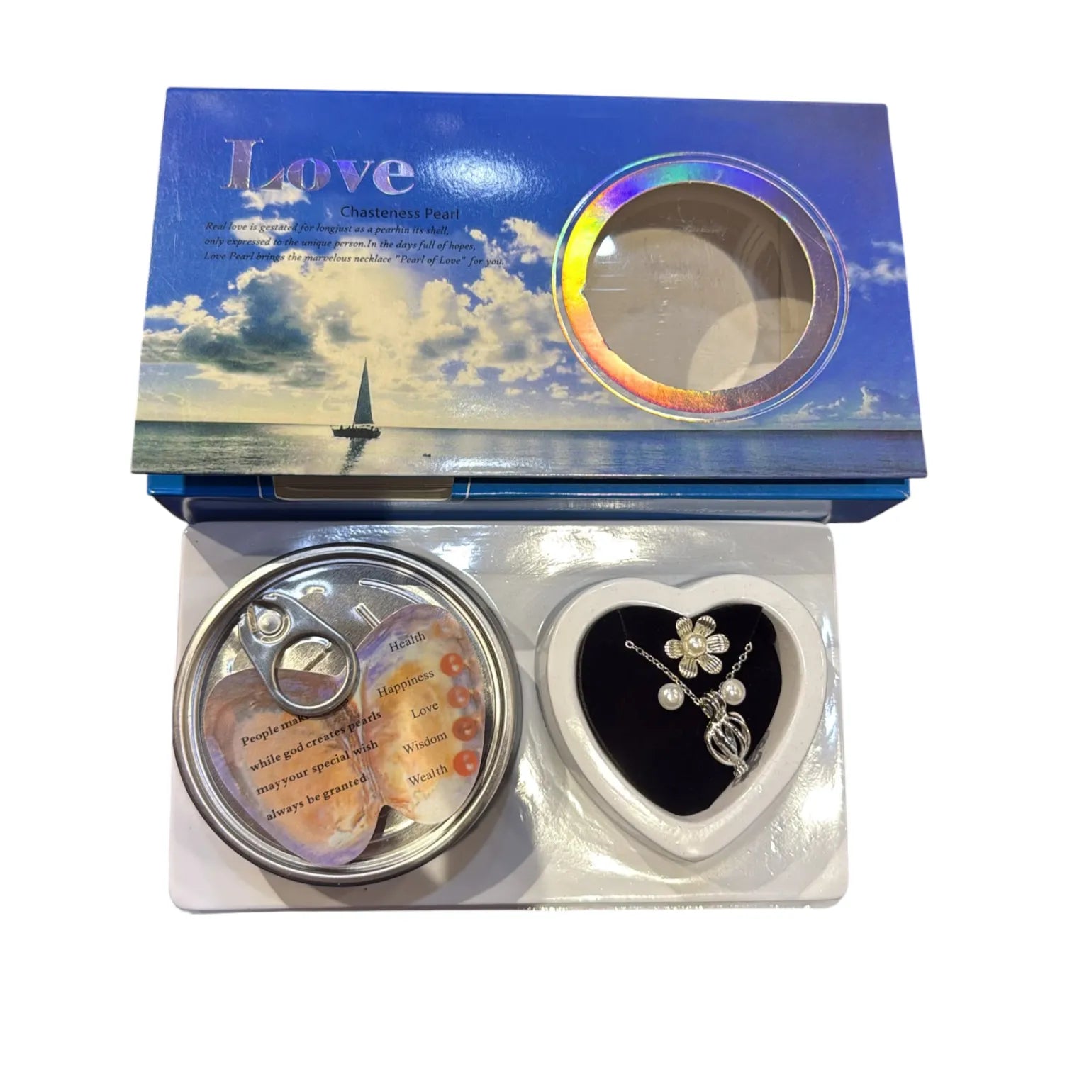 Real Cultured Love Pearl Pendant Kit