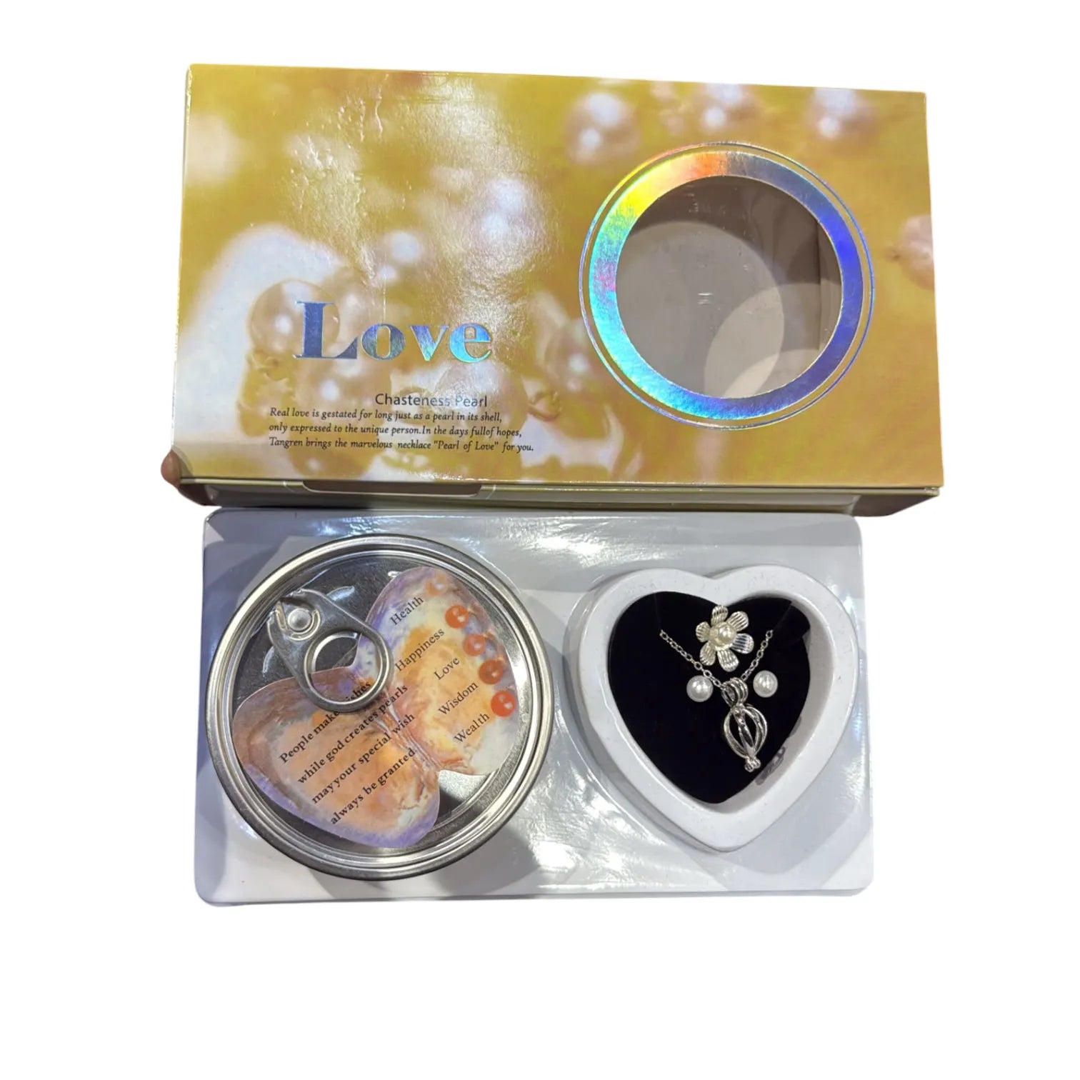 Real Cultured Love Pearl Pendant Kit