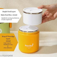 Portable Cylindrical Insulated Lunch Box