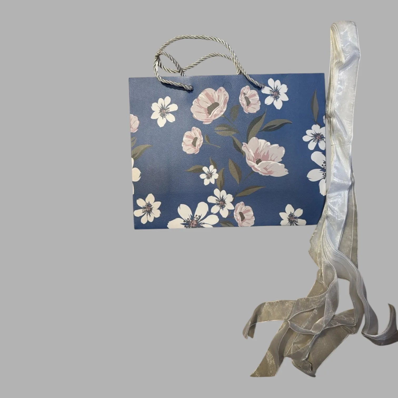 Aesthetic Pastel Floral and Heart Gift Bags