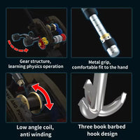 Water Drop Wheel Mechanical Fishing Rod Building Set (425 Pcs)