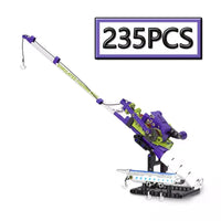 Mini Baitcaster Mechanical Fishing Rod Building Set (235 Pcs)