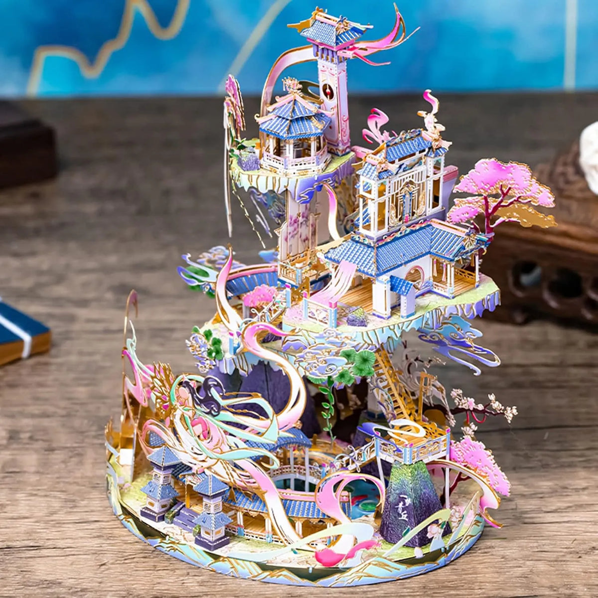 MU Pink Fairy Foxlady Garden Palace Building Kit