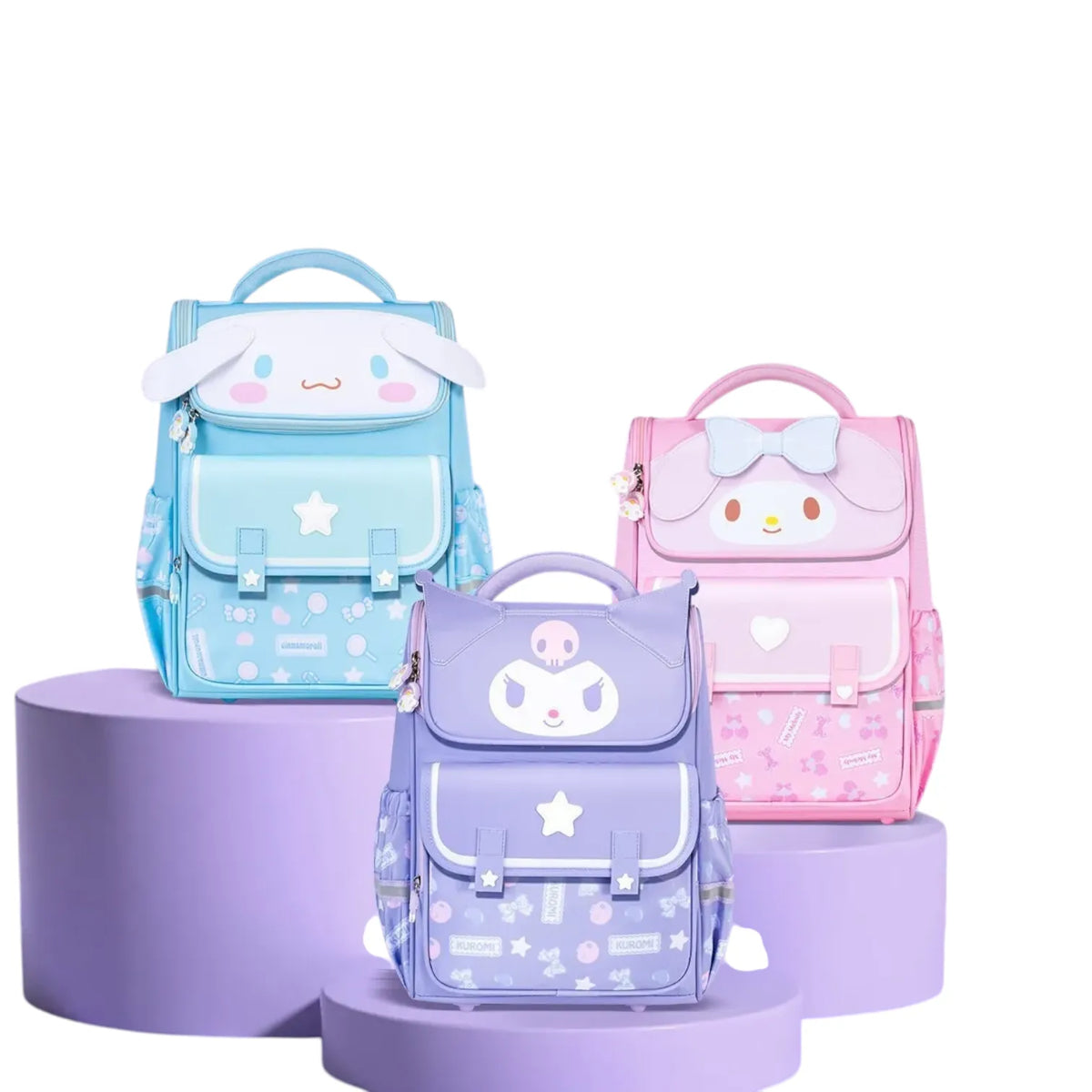 Sanrio Ergonomic Kawaii Padded Backpacks