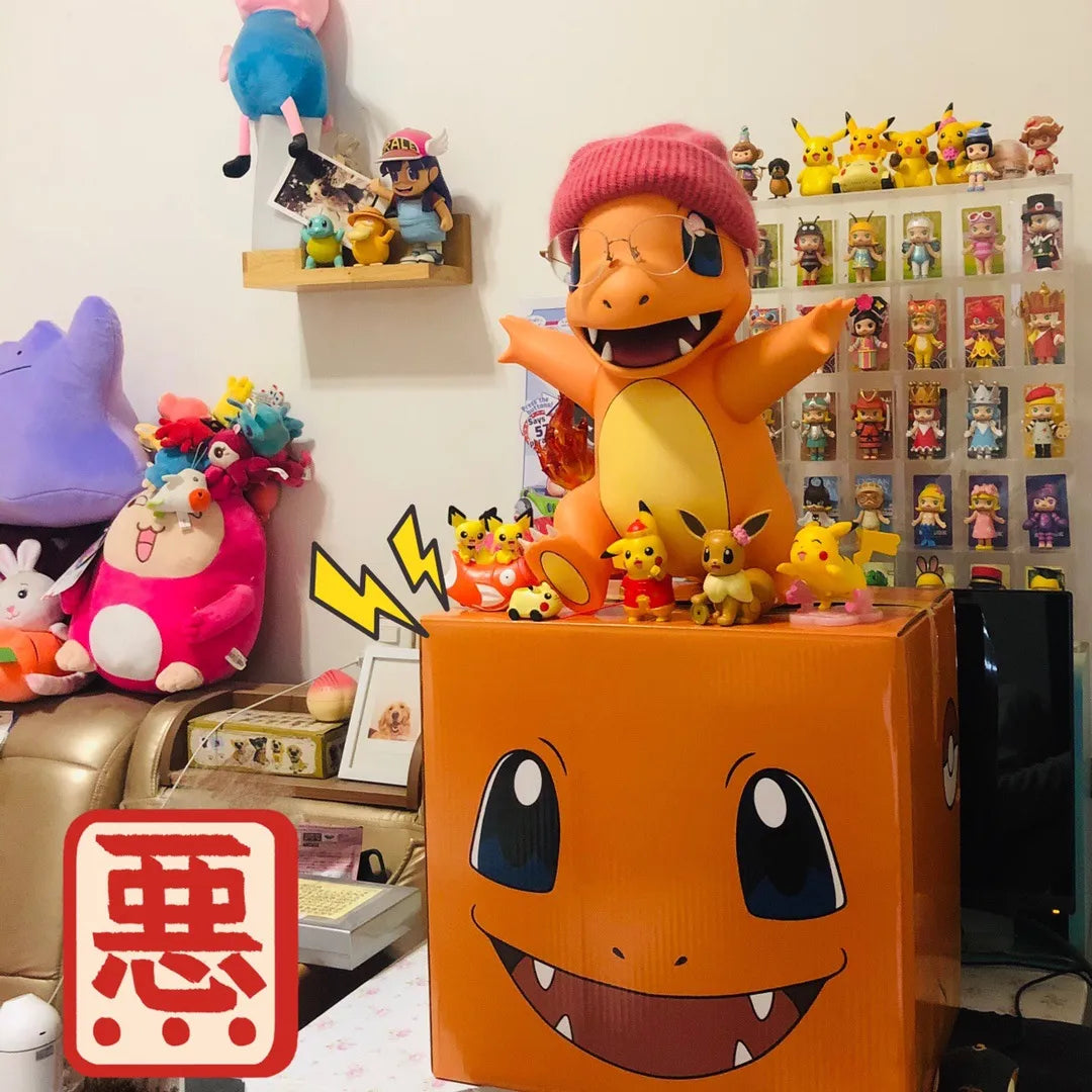Pokémon Charmander Joyful Flame Collector Statue