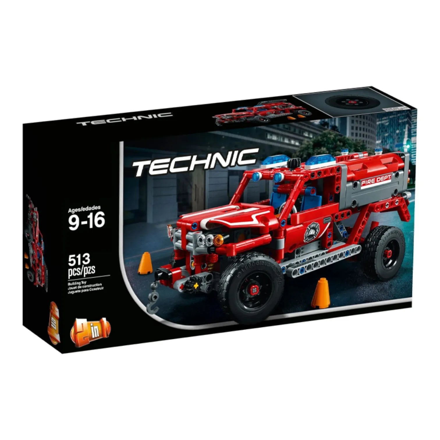 Technic 42075 First Responder Building Set (513 Pcs)