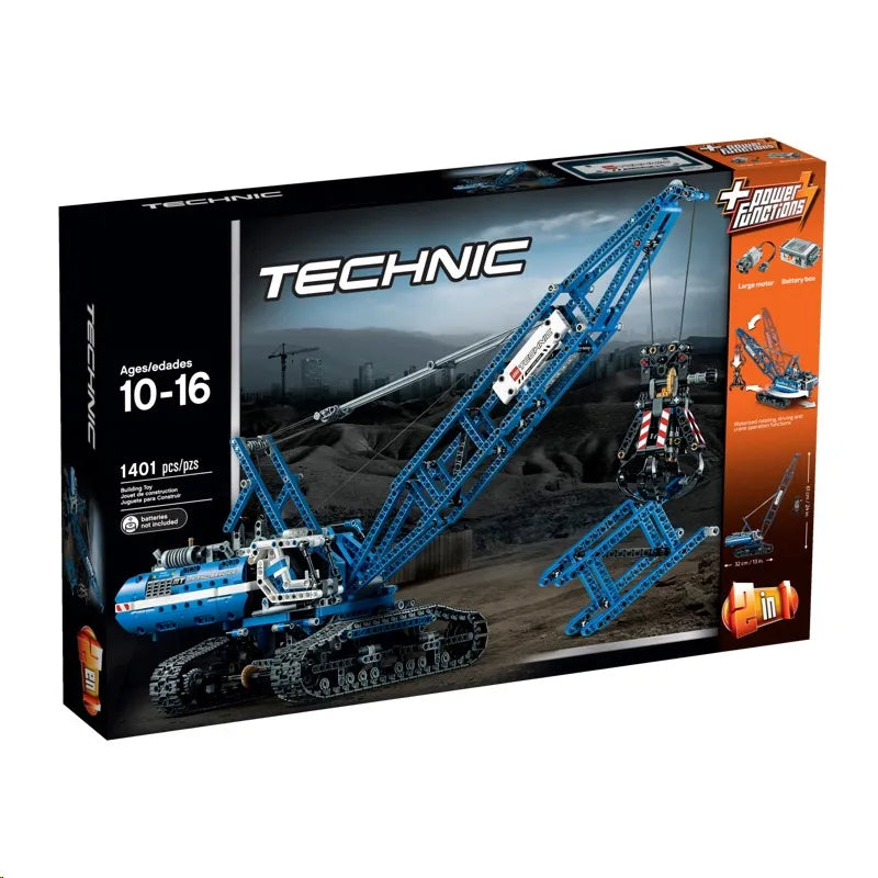 Technic Crawler Crane 42042 Building Set (1401 Pcs)