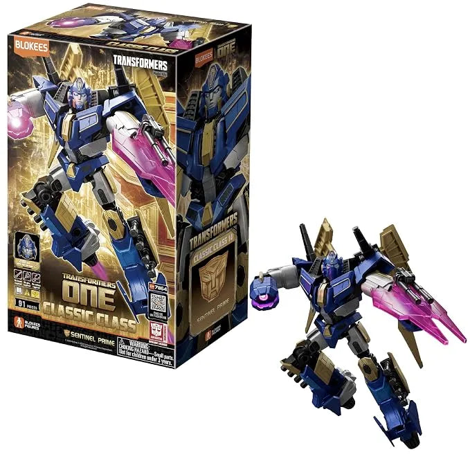 Blokees Transformers One Classic Class 14 Sentinel Prime Model Kit