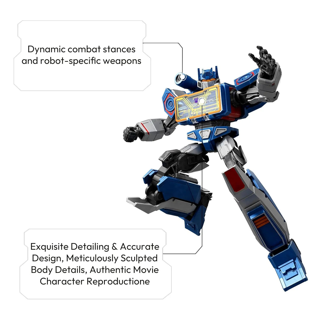 Blokees Transformers Classic Class Soundwave Model Kit