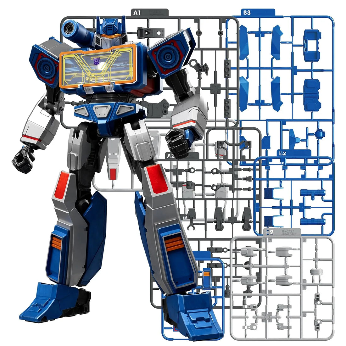 Blokees Transformers Classic Class Soundwave Model Kit