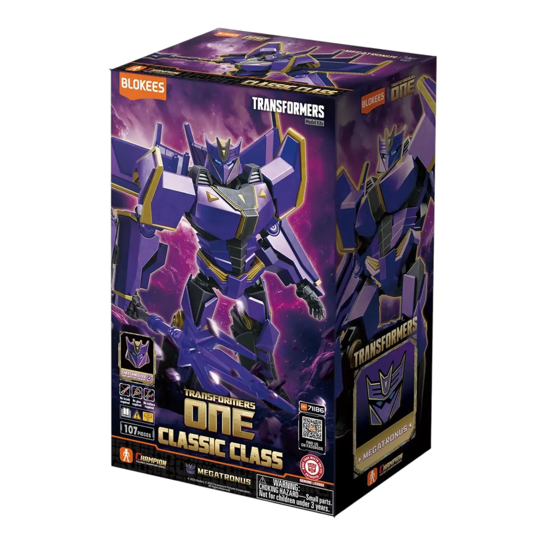 Blokees Transformers One Classic Class Megatronus Prime Kit