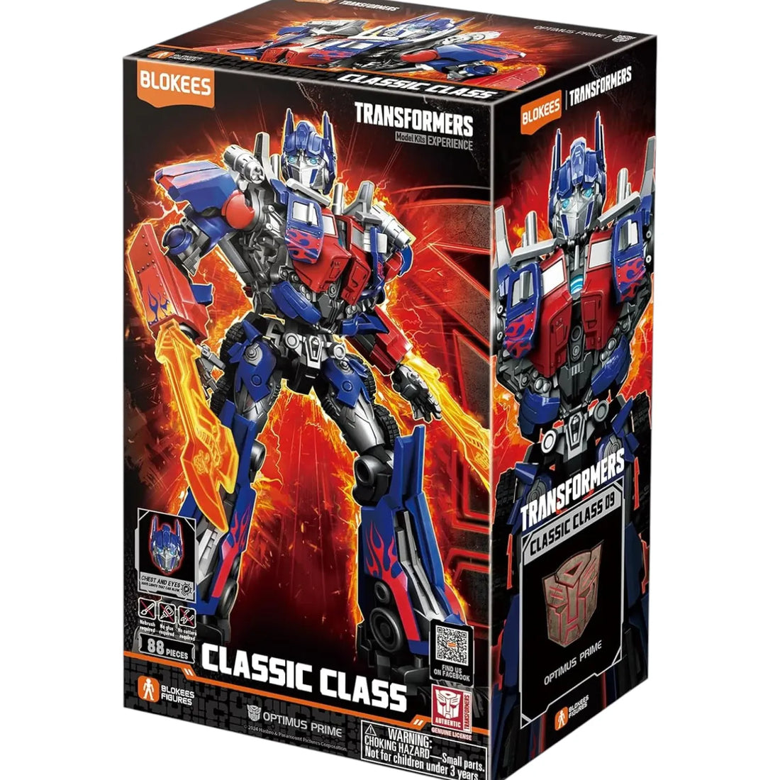 Blokees Transformers Classic Class 09 Optimus Prime Model Kit