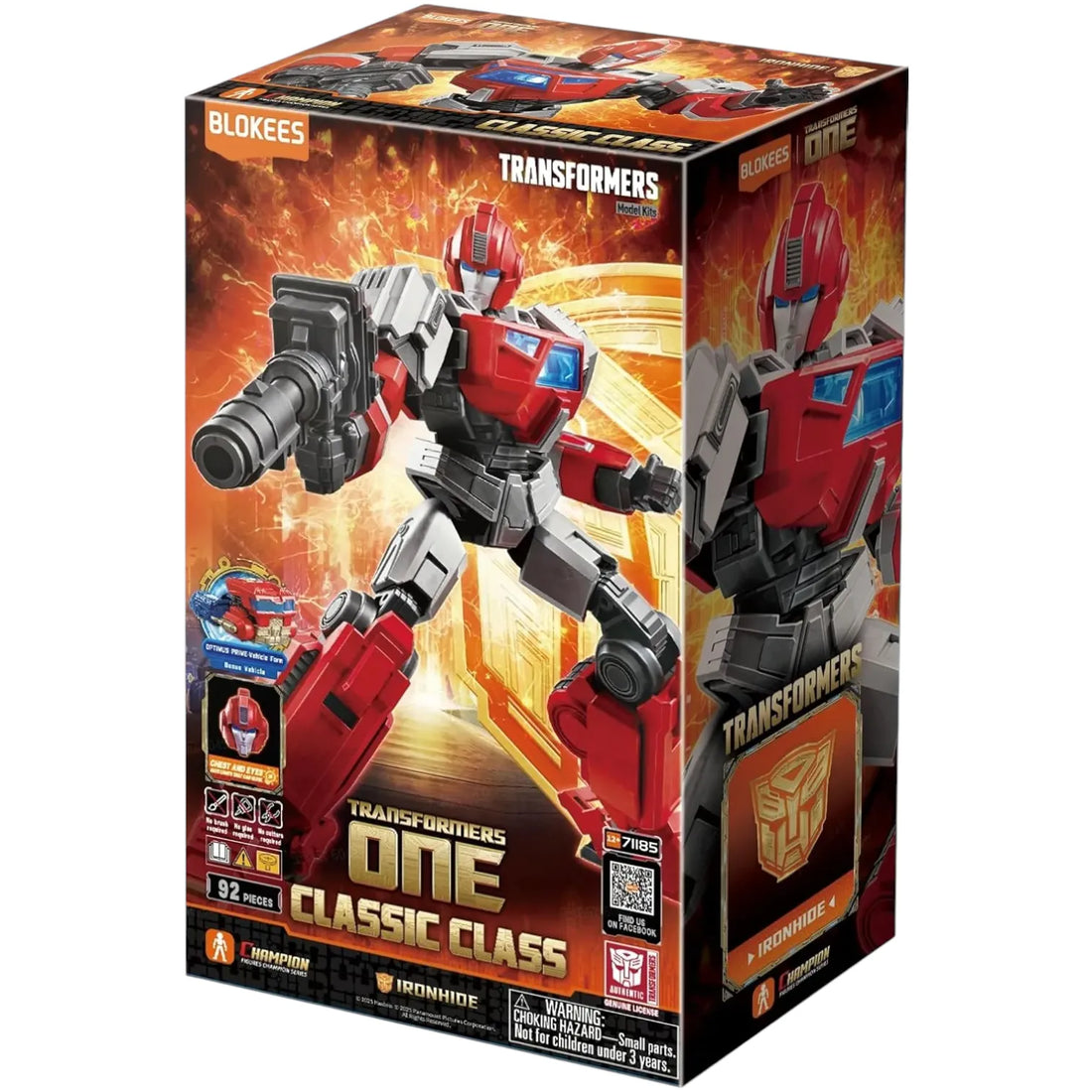 Blokees Transformers One Classic Class 19 Ironhide Model Kit