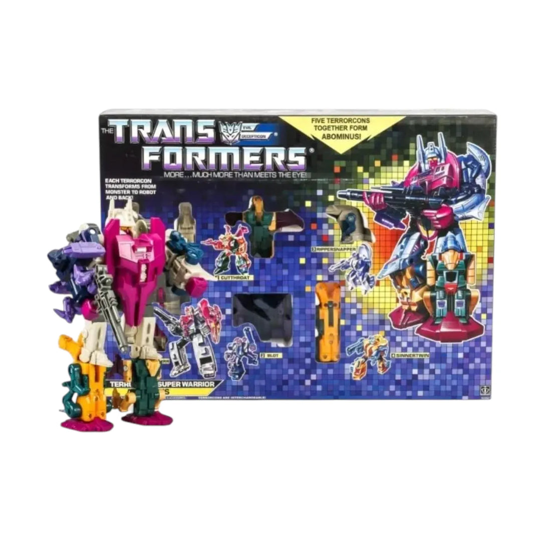 Transformers Vintage G1 Terrorcons Abominus Combiner Gift Set