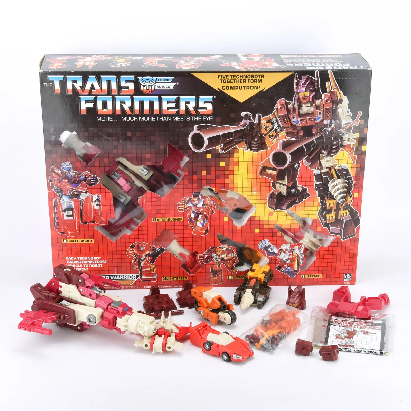 Transformers Vintage G1 Technobots Computron Combiner Gift Set