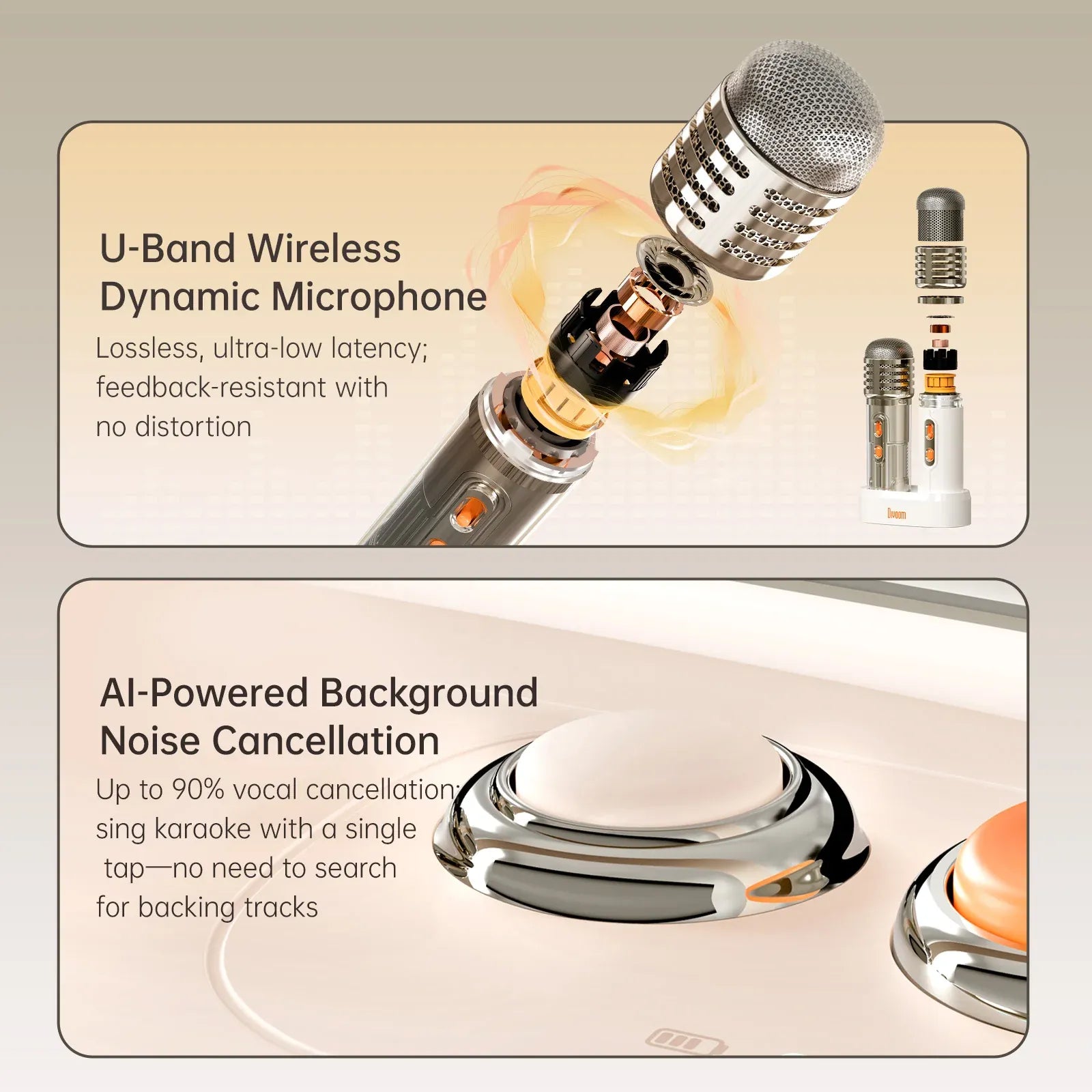 Divoom SongBird Ultra Powerful Karaoke Bluetooth Speaker