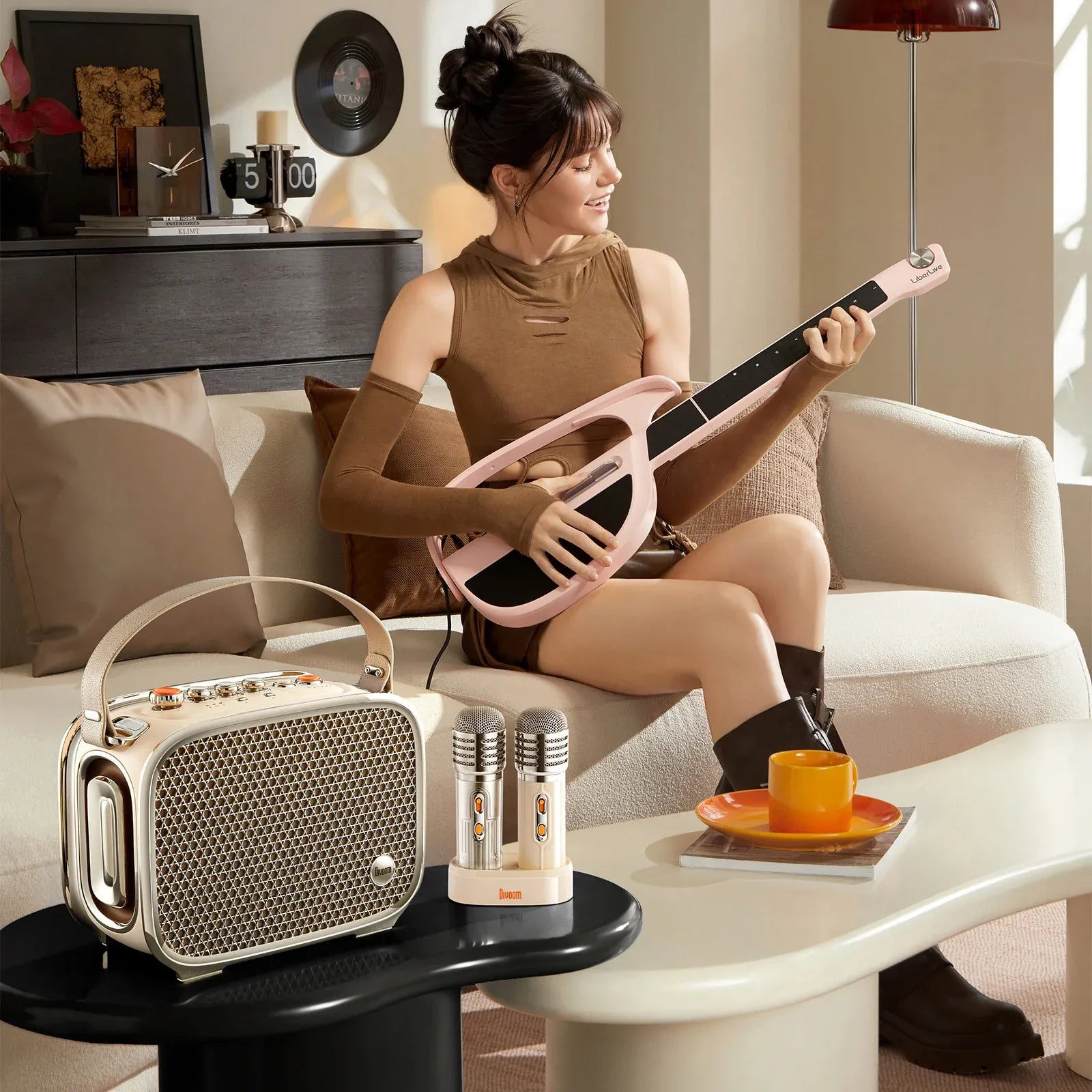 Divoom SongBird Ultra Powerful Karaoke Bluetooth Speaker