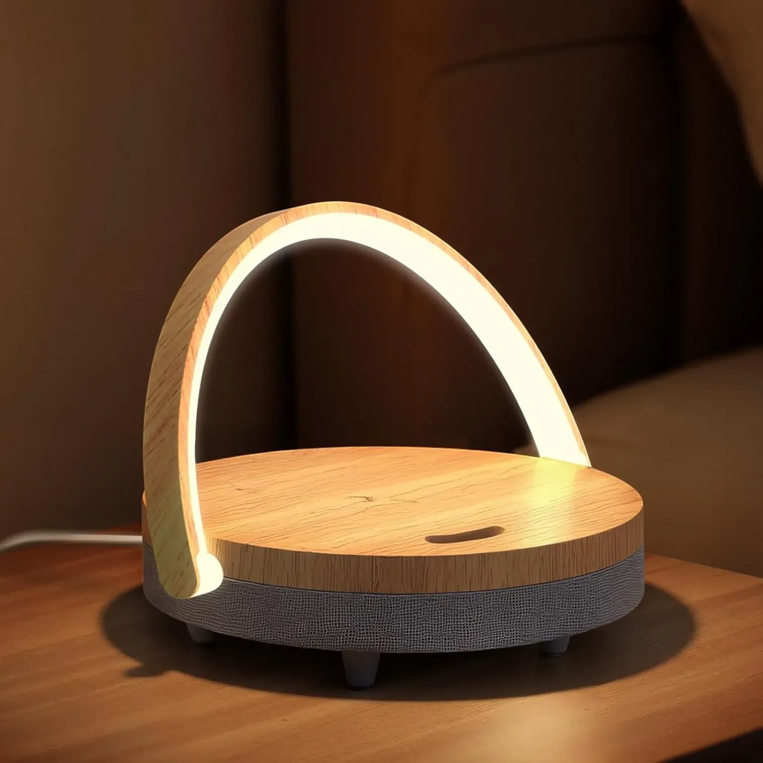 EZVALO 4-in-1 Touch Bedside Lamp Bluetooth Speaker