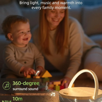 EZVALO 4-in-1 Touch Bedside Lamp Bluetooth Speaker