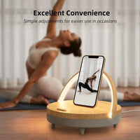 EZVALO 4-in-1 Touch Bedside Lamp Bluetooth Speaker