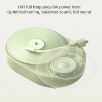 EZVALO Retro Vinyl Bluetooth Speaker