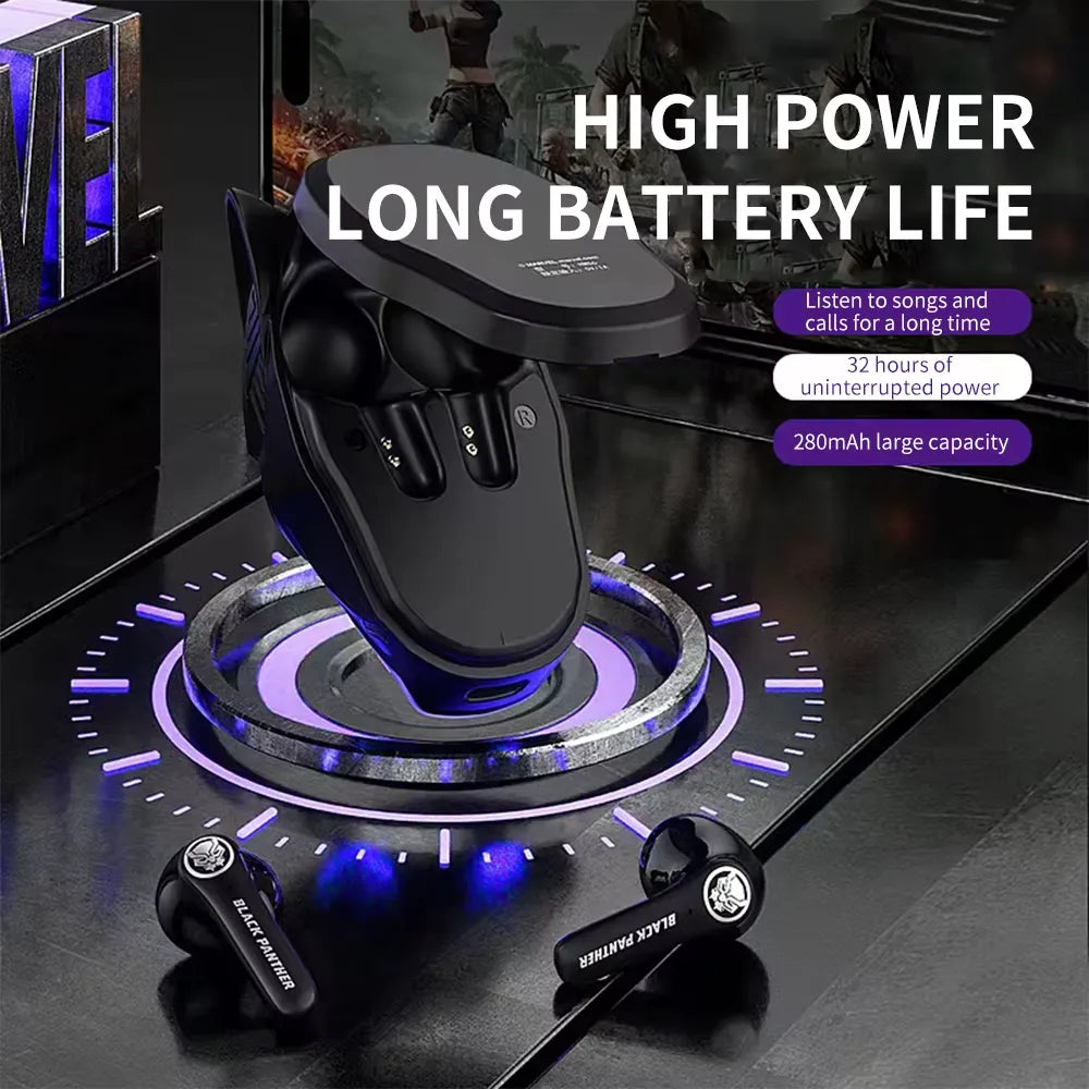 Marvel Black Panther ENC Noise Cancelling Earphones