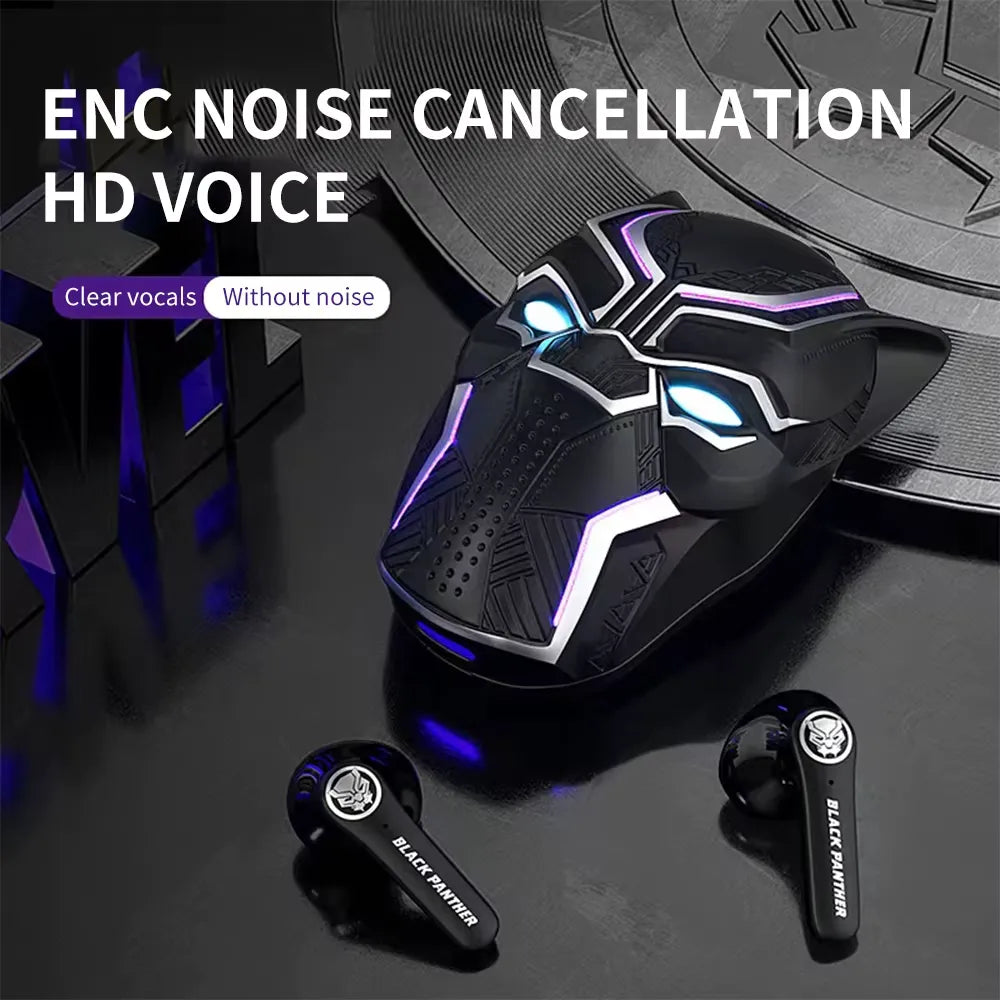 Marvel Black Panther ENC Noise Cancelling Earphones