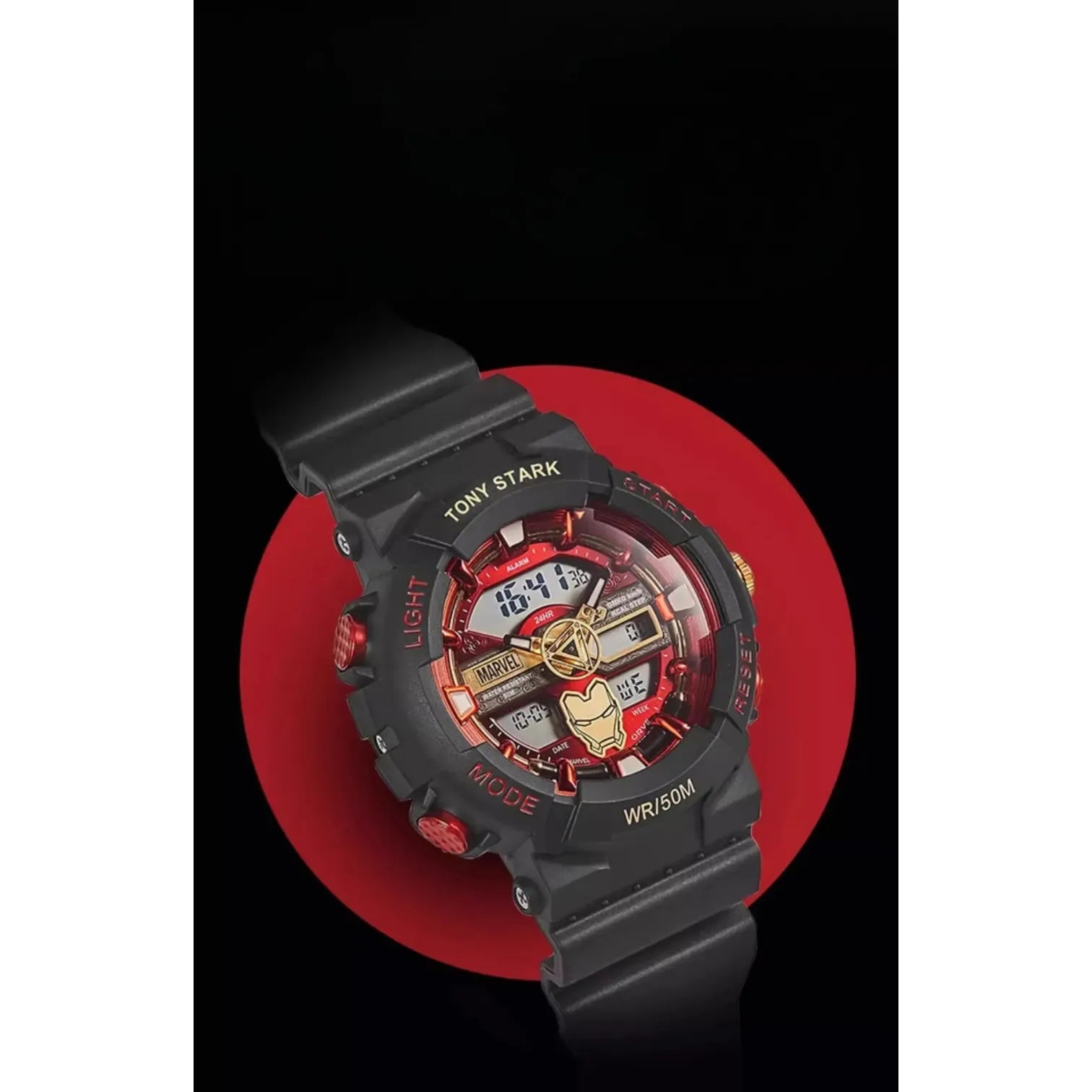 Marvel Tony Stark Dual Display Sports Watch