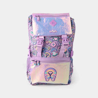 SMGL Groovy Holographic Butterfly Buckleflap Backpack