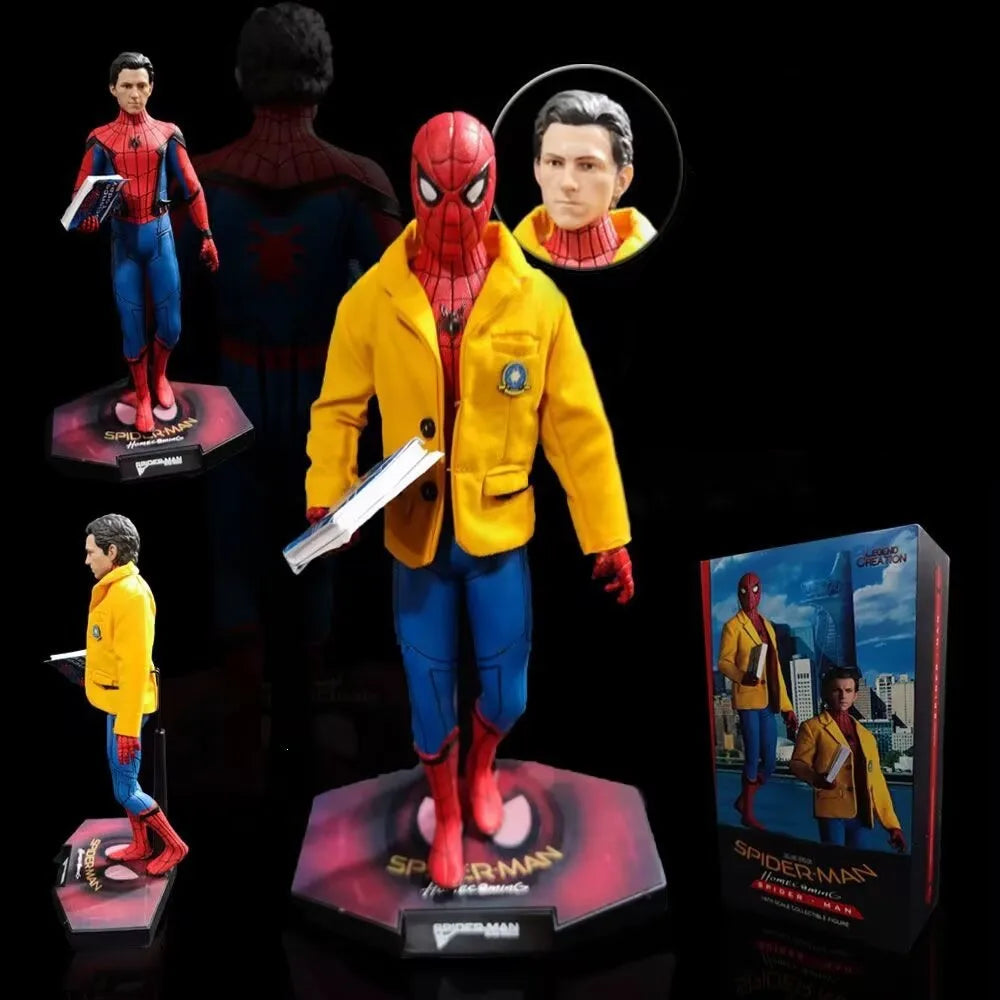 Spiderman Homecoming School Jacket Deluxe Figure (18 cm)