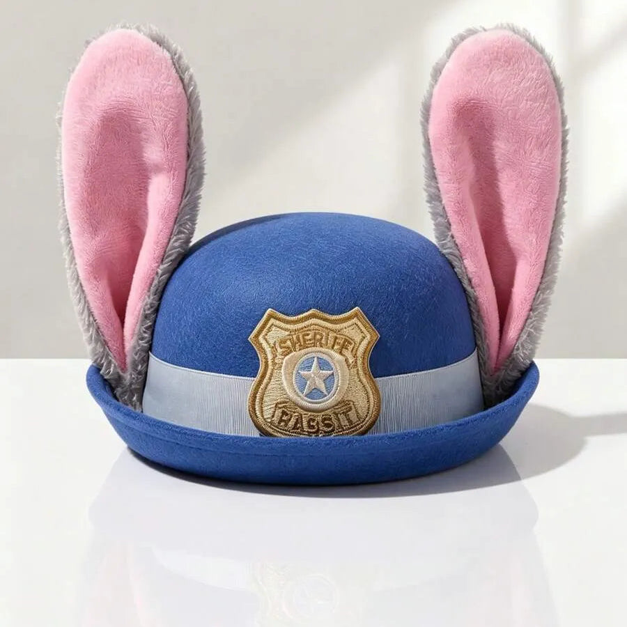 Zootopia Officer Judy Hopps Cosplay Police Hat
