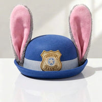 Zootopia Officer Judy Hopps Cosplay Police Hat