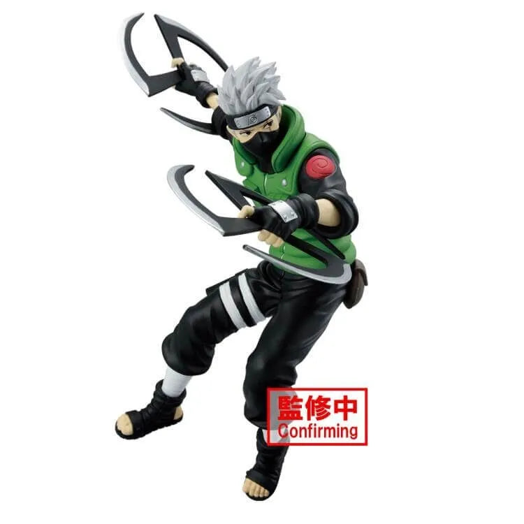 Banpresto Naruto Kakashi Hatake Battle Stance Figure (18 cm)