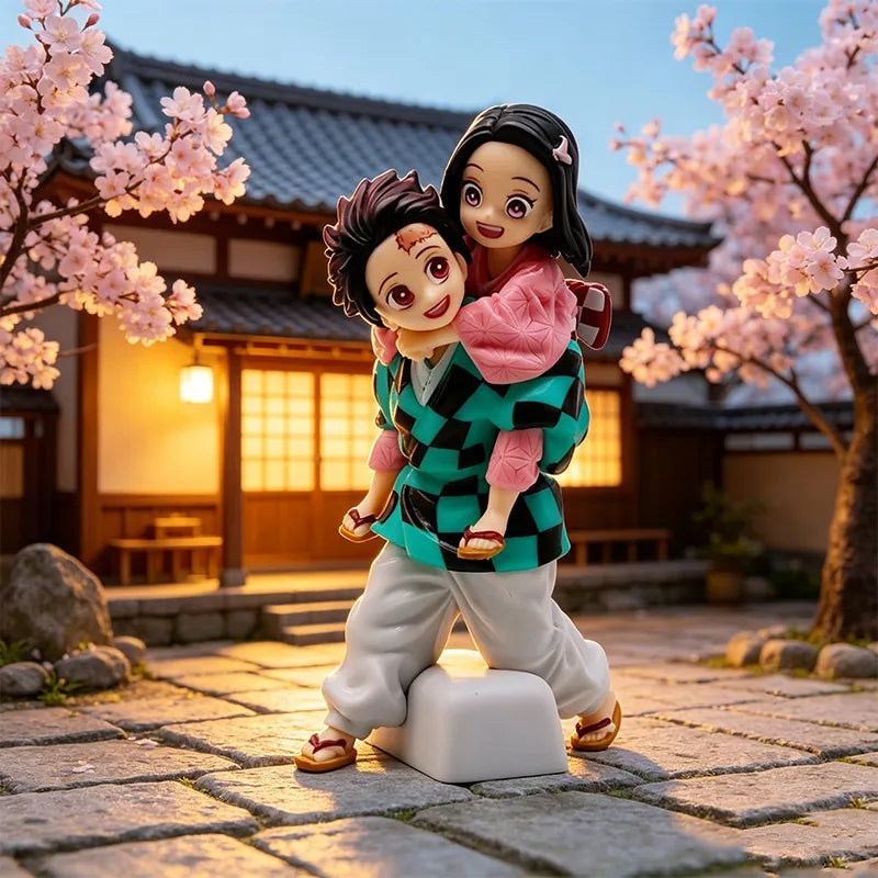 Demon Slayer Tanjiro and Nezuko Piggyback Figure