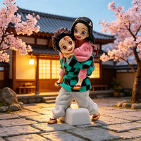 Demon Slayer Tanjiro and Nezuko Piggyback Figure