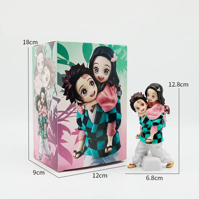 Demon Slayer Tanjiro and Nezuko Piggyback Figure