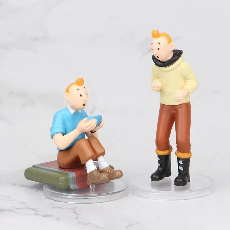 The Adventures of Tintin Classic Outfits Figure (Set of 6)
