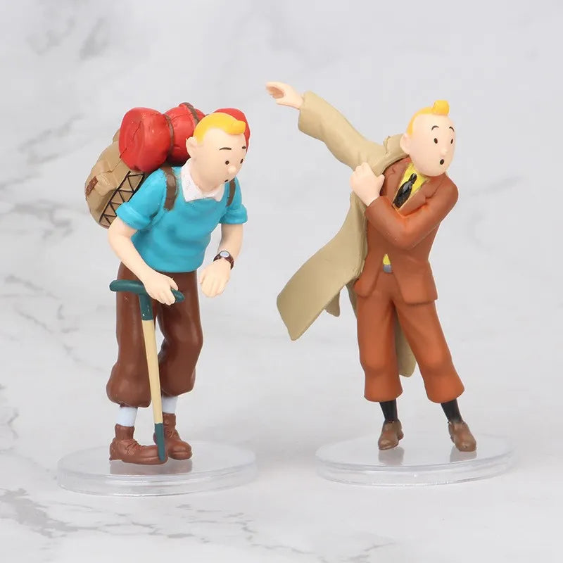 The Adventures of Tintin Classic Outfits Figure (Set of 6)